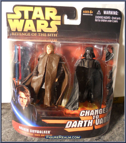 Anakin Skywalker (Changes to Darth Vader!) - Star Wars - Revenge of the  Sith - Deluxe Figures - Hasbro Action Figure