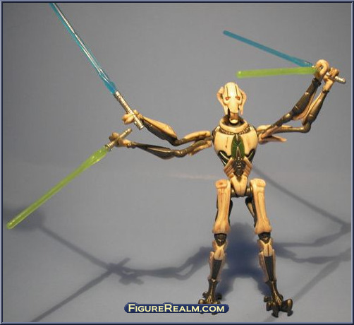 General Grievous (Four Lightsaber Attack!) - Star Wars - Revenge of the  Sith - Collection 1 - Hasbro Action Figure