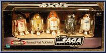Astromech Droid Pack Series I from Star Wars - Saga Collection - Exclusives manufactured by Hasbro [Front]