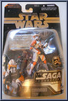 Clone Commander Cody from Star Wars - Saga Collection - Ultimate Galactic Hunt Chase Figures manufactured by Hasbro [Front]