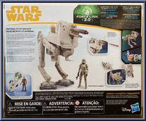 Imperial AT-DT Walker from Star Wars - Solo - Vehicles manufactured by Hasbro [Back]