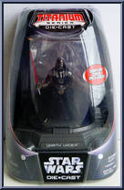 Darth Vader from Star Wars - Titanium - Display Cased manufactured by Hasbro [Front]