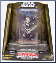 General Grievous from Star Wars - Titanium - Display Cased manufactured by Hasbro [Front]