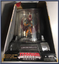 Luke Skywalker from Star Wars - Titanium - Display Cased manufactured by Hasbro [Front]