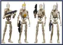 Battle Droid 4-Pack from Star Wars - Vintage Collection (2018) - Phantom Menace manufactured by Hasbro [Loose]