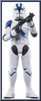 Clone Trooper (501st Legion) from Star Wars - Vintage Collection (2018) - Obi-Wan Kenobi manufactured by Hasbro [Loose]