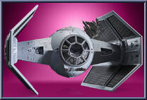 Darth Vader's TIE Advanced from Star Wars - Vintage Collection (2018) - A New Hope manufactured by Hasbro [Loose]