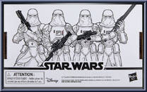 Snowtrooper 4-Pack from Star Wars - Vintage Collection (2018) - Empire Strikes Back manufactured by Hasbro [Back]