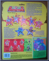 Suckerpuncher from Stone Protectors - Sports Villains manufactured by Ace Novelty [Back]