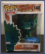 Blanka (Blue / Green) from Street Fighter - Pop! Vinyl Figures manufactured by Funko [Front]