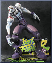 Necro (Player One, Purple) from Street Fighter - Round 2 manufactured by ReSaurus [Loose]