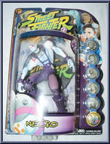 Necro (Player One, Purple) from Street Fighter - Round 2 manufactured by ReSaurus [Front]