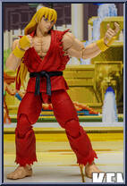 Ken from Street Fighter - Alpha 3 manufactured by Storm Collectibles [Loose]