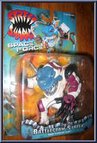 Battleclaw Streex from Street Sharks - Series 6 - Space Force manufactured by Mattel [Front]