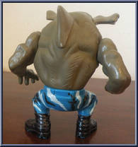 Jab (Brown Skin / Blue Camo Pants) from Street Sharks - Series 1 manufactured by Mattel [Loose]