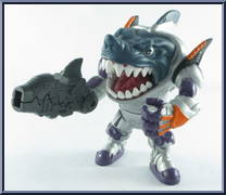 Powerarm Ripster from Street Sharks - Series 6 - Space Force manufactured by Mattel [Loose]
