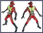 Masked Rider Amazon (Pre-Amazon) from Super Imaginative Chogokin - Toei Hero Net (Limited) manufactured by Bandai [Front]