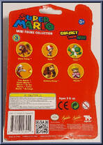Princess Peach from Super Mario - Mini Figure Collection - Series 3 manufactured by Goldie Marketing [Back]