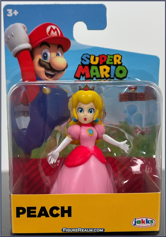 Peach - Super Mario - Mini - Jakks Pacific Action Figure