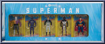 Superman Movie 5-Pack Bundle (Gold Label) from Super Powers - Multi-Packs manufactured by McFarlane [Front]