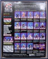 Tarzan (City of Gold) (Snap-On Armor) from Tarzan - Epic Adventures - Lord of the Jungle [Black Package] manufactured by Trendmasters [Back]