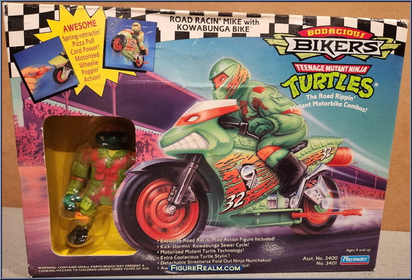 Road Racin' Mike with Kowabunga Bike - Teenage Mutant Ninja Turtles ...