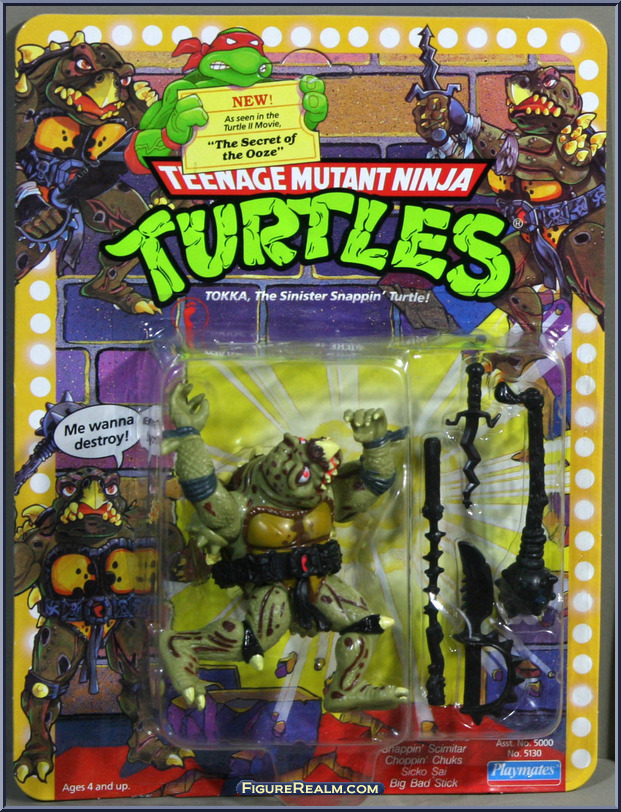 Tokka (brown Highlights) - Teenage Mutant Ninja Turtles - 1991 - Basic 