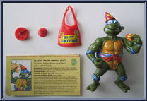 Classic Party Reptile Leo from Teenage Mutant Ninja Turtles - Bodacious Birthday Turtles manufactured by Playmates [Loose]