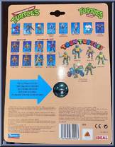 Toon Raph with Head Spinnin' Action from Teenage Mutant Ninja Turtles - Toon Turtles manufactured by Playmates [Back]