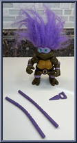 Turtle Troll Don from Teenage Mutant Ninja Turtles - Troll Turtles manufactured by Playmates [Loose]
