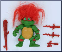 Turtle Troll Raph from Teenage Mutant Ninja Turtles - Troll Turtles manufactured by Playmates [Loose]