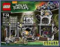 Turtle Lair Invasion from Teenage Mutant Ninja Turtles - 2014 Movie - Playsets manufactured by Lego [Front]