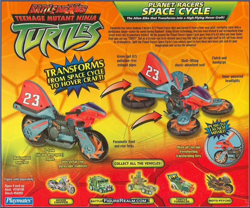 Planet Racers Space Cycle - Teenage Mutant Ninja Turtles - Animated ...