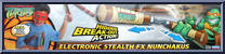 Electronic Stealth FX Nunchakus from Teenage Mutant Ninja Turtles - Animated - Role Play manufactured by Playmates [Front]