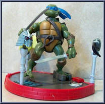 Leo from Teenage Mutant Ninja Turtles - Animated - Shell Kickers manufactured by Playmates [Loose]