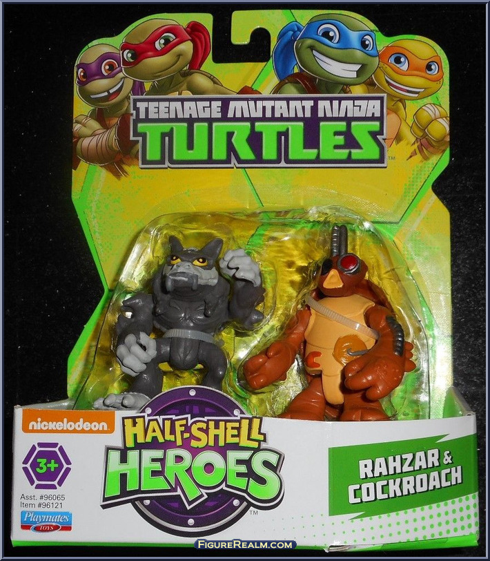 Rahzar And Cockroach Teenage Mutant Ninja Turtles Half Shell Heroes 2 Packs Playmates