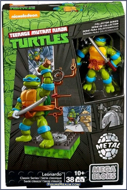 Leonardo - Teenage Mutant Ninja Turtles - Classic Series - Mega Bloks 