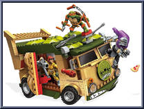 Party Wagon from Teenage Mutant Ninja Turtles - Classic Series manufactured by Mega Bloks [Loose]