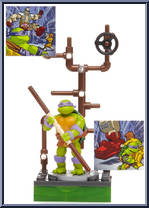 Donatello from Teenage Mutant Ninja Turtles - Classic Series manufactured by Mega Bloks [Loose]