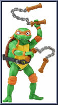 Michelangelo from Teenage Mutant Ninja Turtles - Mutant Mayhem - Basic Series manufactured by Playmates [Loose]