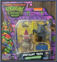 Mutant Tots - Bebop & Rocksteady from Teenage Mutant Ninja Turtles - Mutant Mayhem - Basic Series manufactured by Playmates [Front]