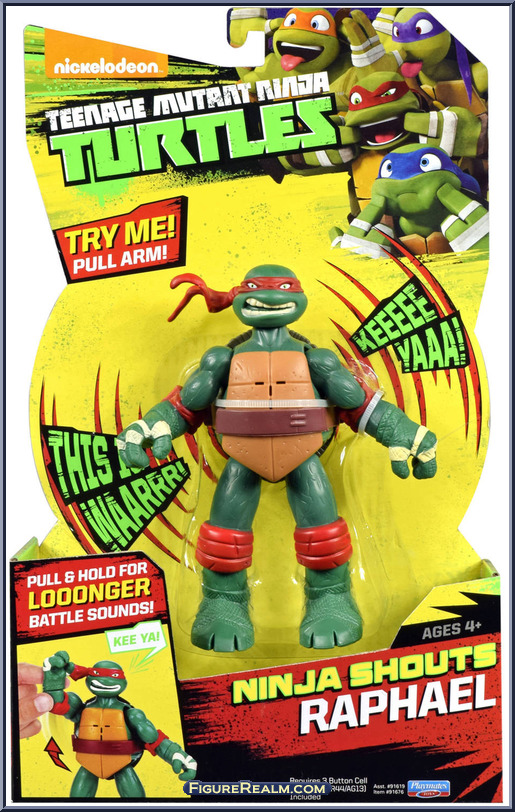 Ninja Shouts Raphael - Teenage Mutant Ninja Turtles - Nickelodeon ...