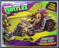 Donatello's Patrol Buggy from Teenage Mutant Ninja Turtles - Nickelodeon - Patrol Buggies manufactured by Playmates [Front]