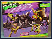 Rooftop Ruckus Battle Pack 1 from Teenage Mutant Ninja Turtles - Nickelodeon - Mini manufactured by Playmates [Back]