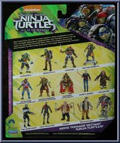 Leonardo from Teenage Mutant Ninja Turtles - Out of the Shadows - Basic Series manufactured by Playmates [Back]