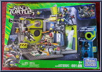 Mega bloks teenage mutant ninja turtles clearance out of the shadows lair hideout