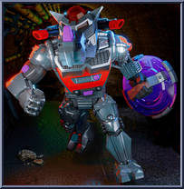 Rocksteady (Robotic) from Teenage Mutant Ninja Turtles - Ultimates! manufactured by Super7 [Loose]