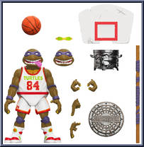 Slam Dunkin' Don from Teenage Mutant Ninja Turtles - Ultimates! manufactured by Super7 [Loose]
