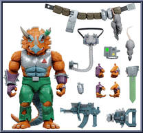 Triceraton from Teenage Mutant Ninja Turtles - Ultimates! manufactured by Super7 [Loose]