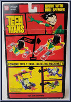 Robin with Bull Speeder from Teen Titans - Vehicles manufactured by Bandai [Back]